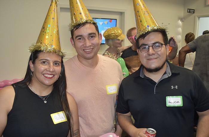 Paola Ramirez, Jairo Badilla and Anderson Pelaez