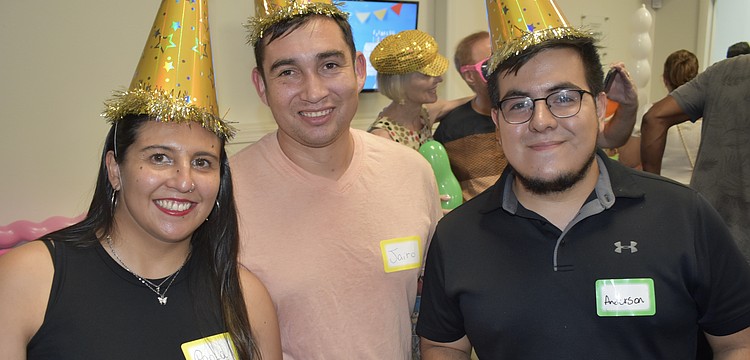 Paola Ramirez, Jairo Badilla and Anderson Pelaez