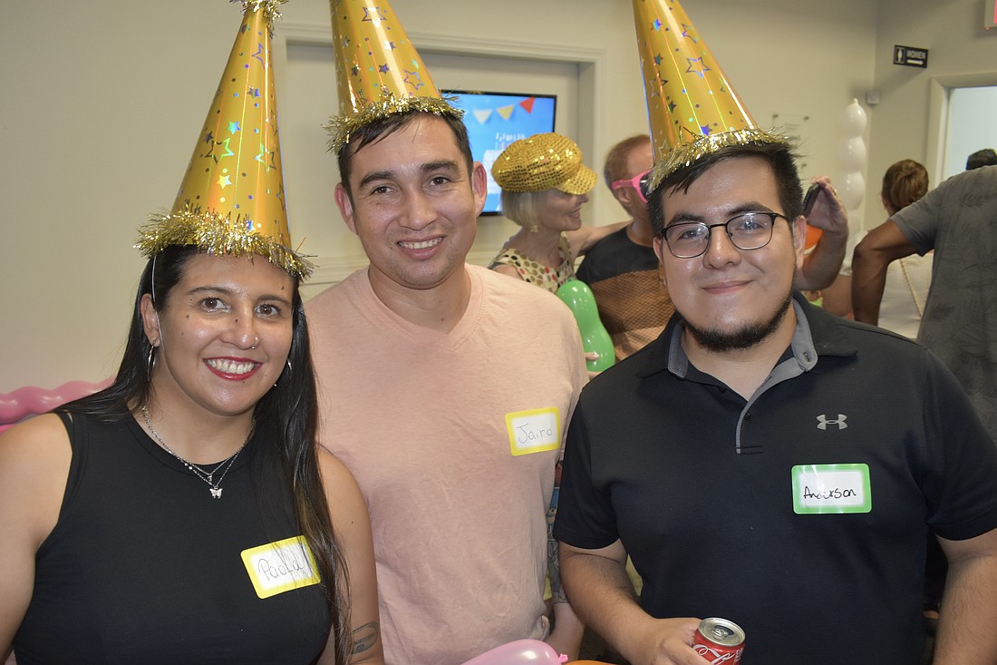 Paola Ramirez, Jairo Badilla and Anderson Pelaez