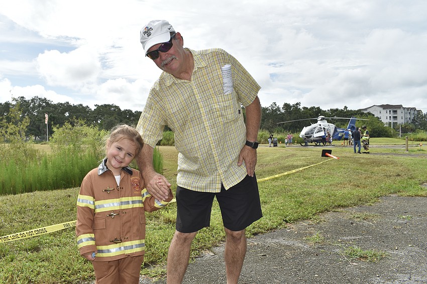 When Kennedy Brown, 4, rides by Station 5 on the way to school, she knows it as 