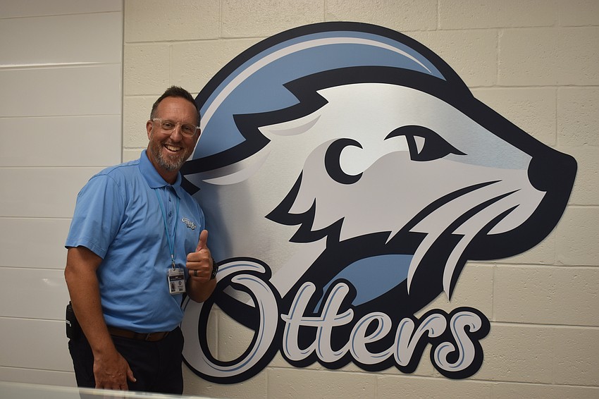 Once Todd Richardson knew the name of the school would be Lake Manatee, he chose an otter as the mascot after a quick search on what animals are in the lake. He says there is a pond behind the Publix at Lakewood Ranch Blvd and State Road 64 there is a pond where otters live and can be seen.