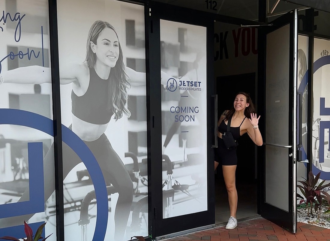 Studio Manager Karina visiting the new location.