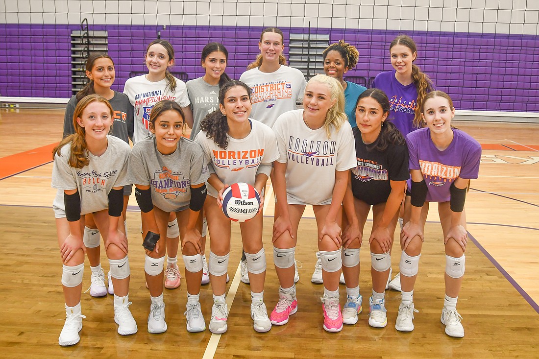 The Horizon girls volleyball team is ready to make their presence felt in 2025.