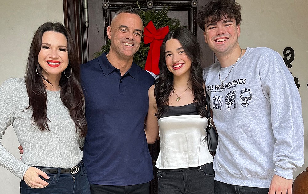 Jeff Fitzgerald, second from left, his wife, Crystal, left, and children Eden and Josiah, are longtime Central Florida residents.