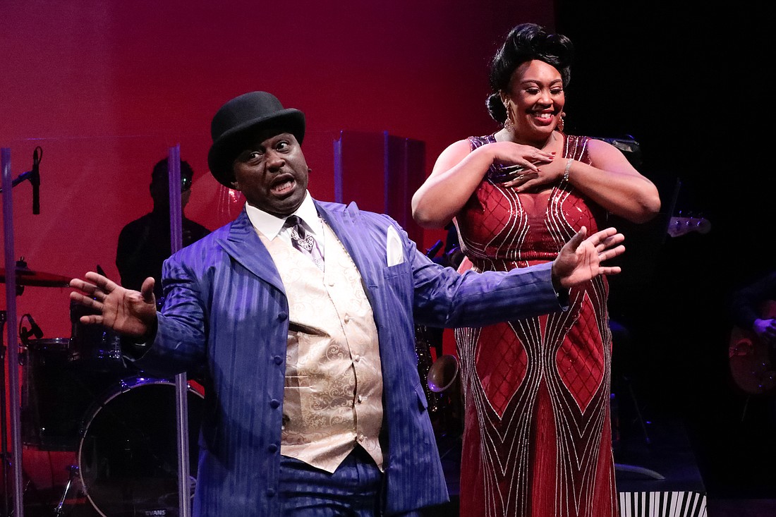 Leon S. Pitts II and Ariel Blue star in Westcoast Black Theatre Troupe's "Big Sexy: The Fats Waller Revue," which runs from Aug. 22 through Sept. 7.
