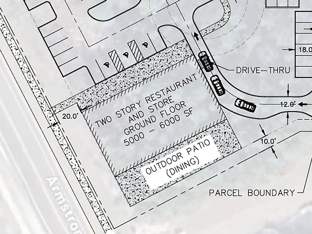 A two-story building with a restaurant, cigar lounge and retail store are in development in Middleburg.