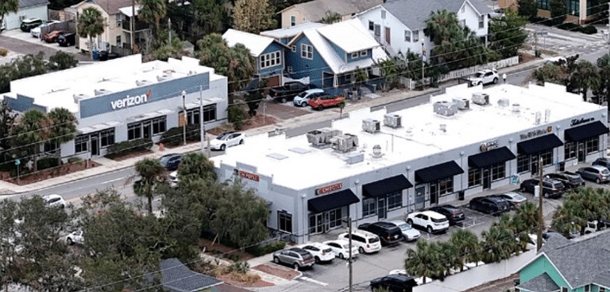 A St. Petersburg retail property on 4th Street has sold for $7.5 million.