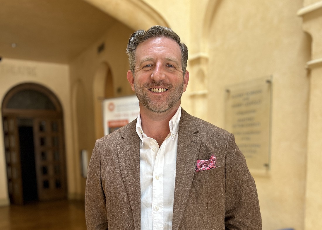 Arthur Bosage is the new artistic administrator of the Sarasota Opera.