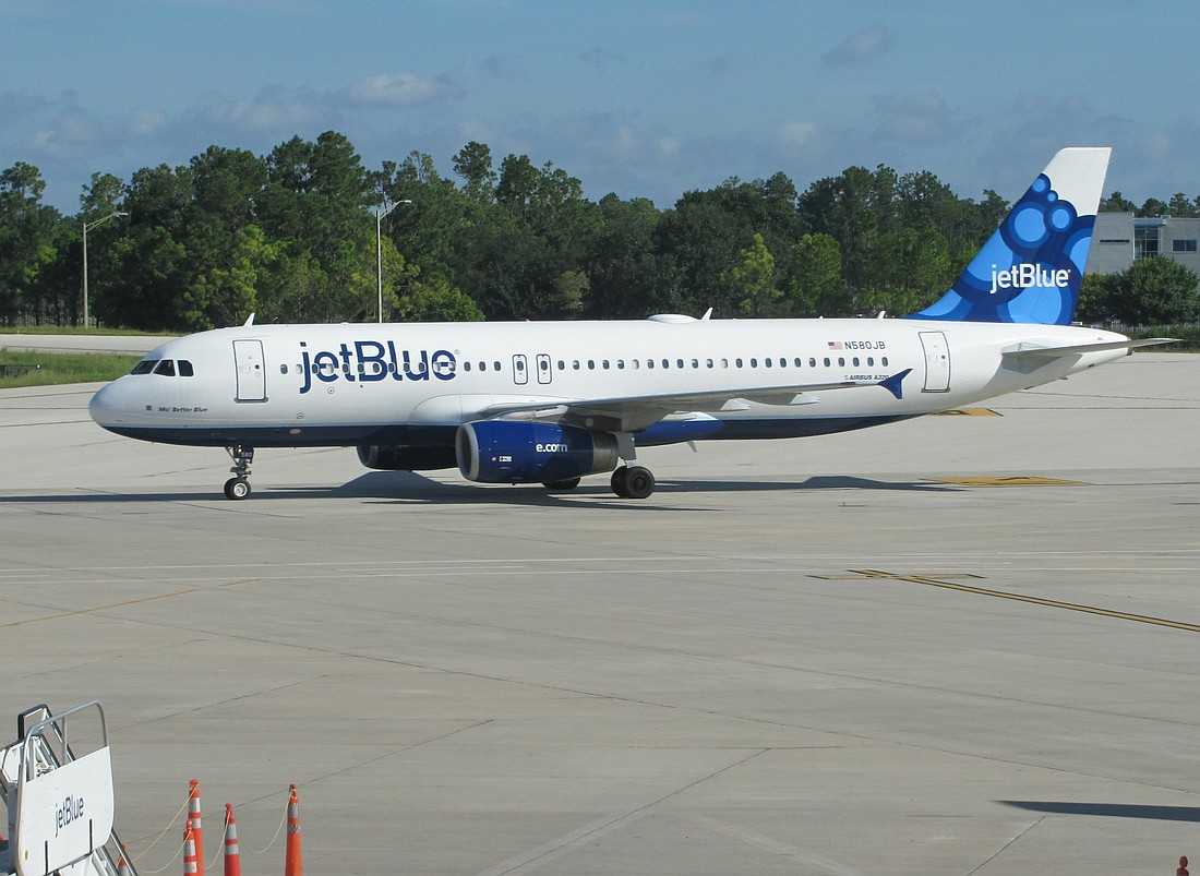 A JetBlue Airbus A320. Photo courtesy of Wikimedia Commons