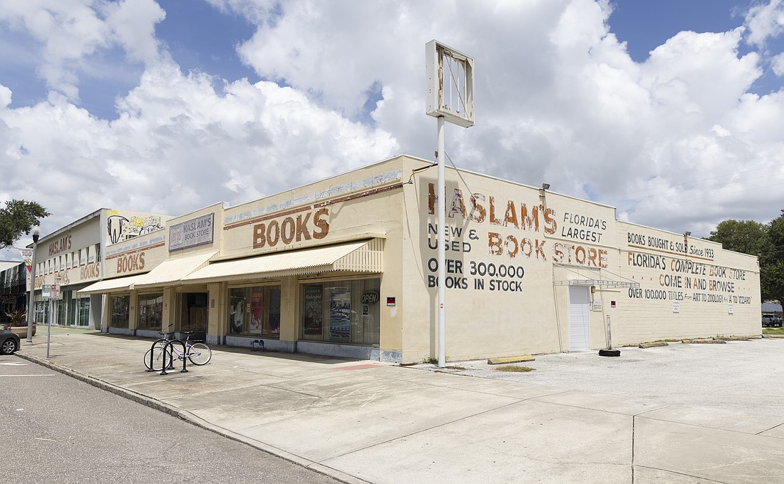 Haslam's Book Store at 2025 Central Ave. in St. Petersburg could be ripe for a retail development if the owners ever decide to sell.
