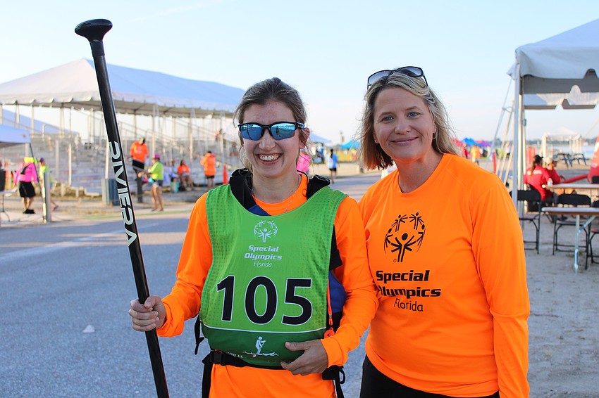 Brittany Tagliareni represents Orange County with her coach Tamara Cook. Cook says the competition is a testament of Tagliareni's dedication, hard work and big heart.