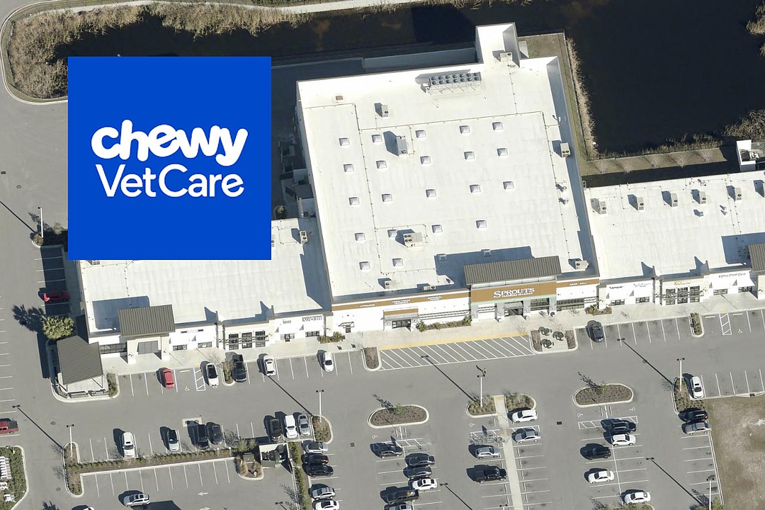 Chewy Vet Care building-out at Tamaya Market