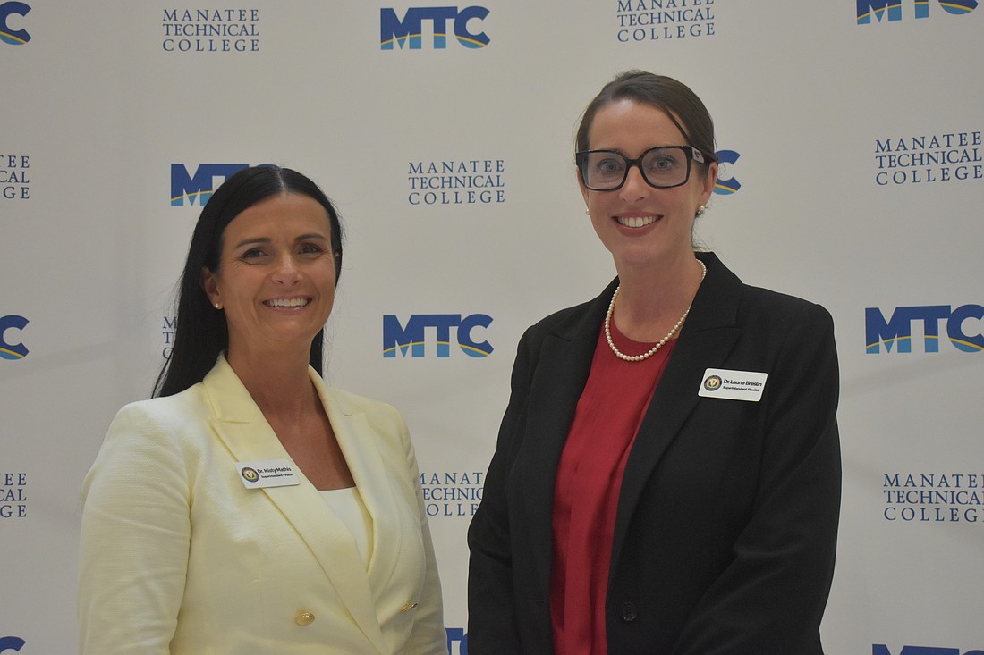 The two finalists for the superintendent position are Misty Mathis, the executive director of curriculum and instruction for the Nassau County School District, and Laurie Breslin, the executive director of student support and family engagement for the School District of Manatee County.