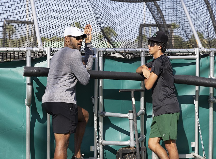 Ian Desmond aims to bring a Big League attitude to the Lakewood Ranch High School baseball team.