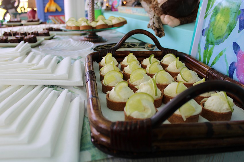 Three Island Monkeys dishes up Key lime pie and other desserts at the Aug. 15 networking event.