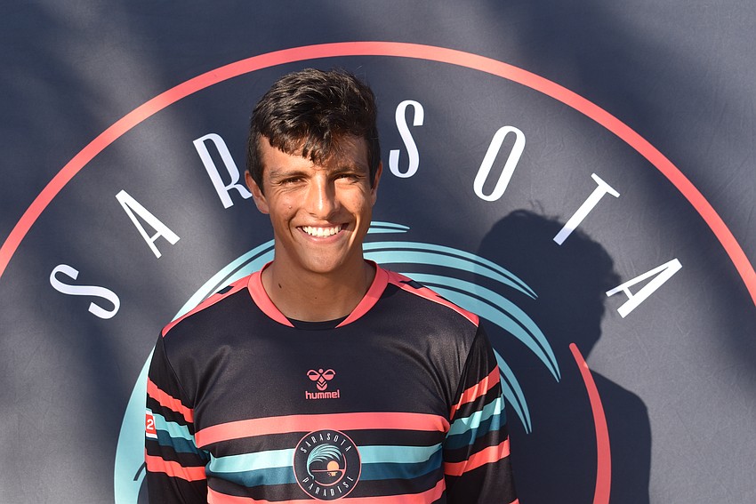 Felipe Rojas is a player for the Sarasota Paradise and also the team's head of Marketing.