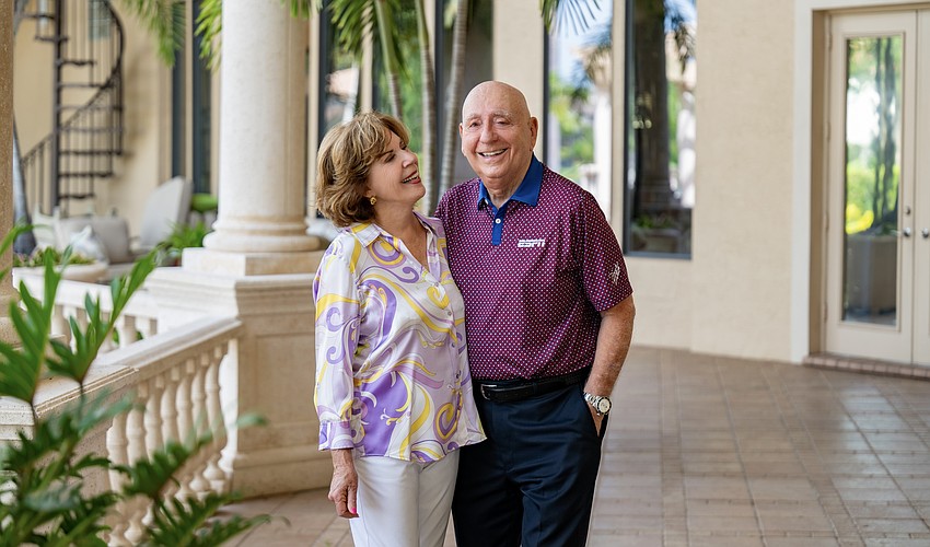 At home in Lakewood Ranch with Lorraine, his wife of 54 years. Through career highs and health battles, she’s remained his strongest teammate.