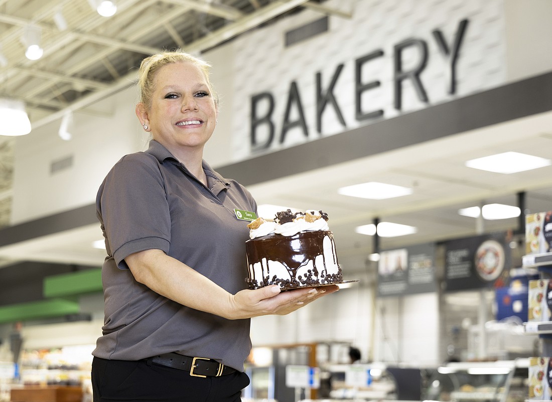 Sara Stone has worked at the Market Street Lakewood Ranch Publix for 18 years.