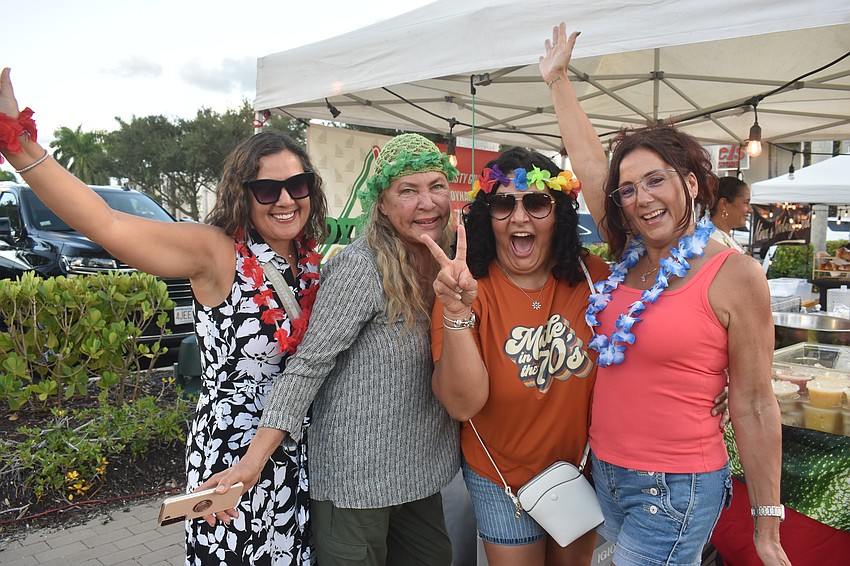 Bradenton's Monica Powers, Celia Torres, Chari Jackson and Sarasota's
Hope Chance thought the event had a 