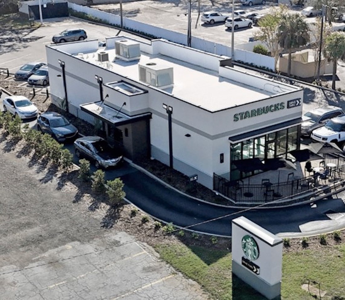 A Starbucks at 1300 S. Dale Mabry Highway in Tampa has sold.