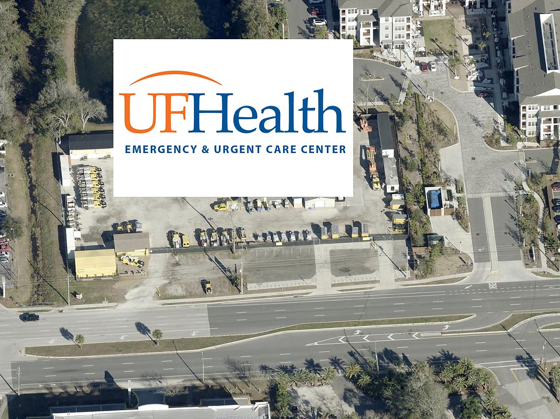 A UF Health Emergency & Urgent Care Center is planned on 2.1 acres at 13701 Atlantic Blvd. east of the Intracoastal Waterway in Jacksonville.