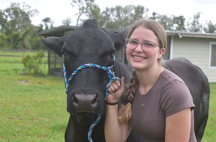 Sophi Jo Branscomb says her life is busy but rewarding on her Myakka ranch.