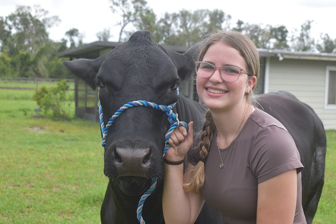 Sophi Jo Branscomb says her life is busy but rewarding on her Myakka ranch.
