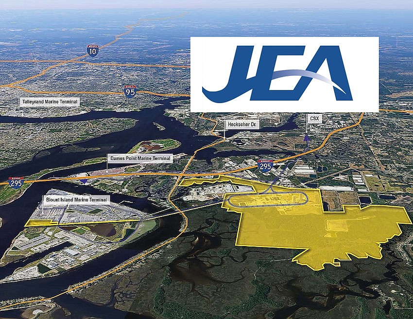 JEA plans to build a natural gas-fired power plant  on about 40 acres in the former St. Johns River Power Park in North Jacksonville.