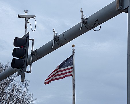 Florida Department of Transportation crews had removed the Gulf of Mexico Drive sign from the intersection at Bay Isles Parkway.