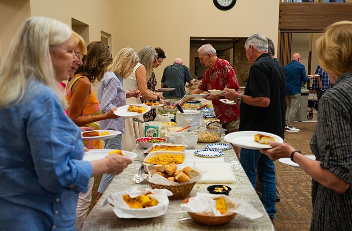There was a good turnout at Christ Church of Longboat Key's annual fish fry Thursday, Aug. 27, a social event planned late in the summer which has been a tradition at the church since 2012.