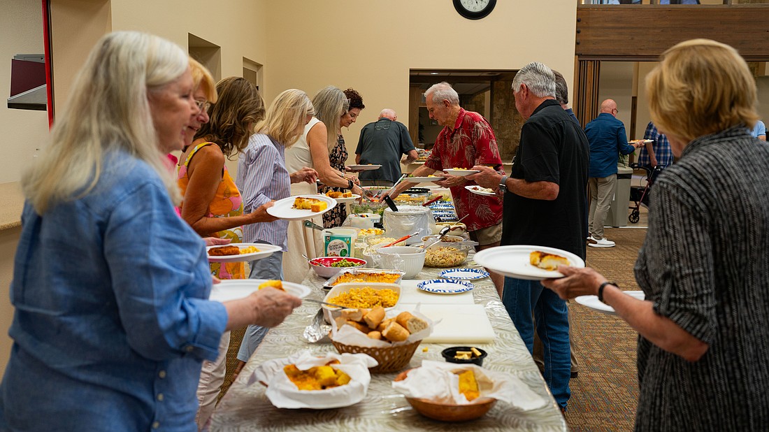 There was a good turnout at Christ Church of Longboat Key's annual fish fry Thursday, Aug. 27, a social event planned late in the summer which has been a tradition at the church since 2012.