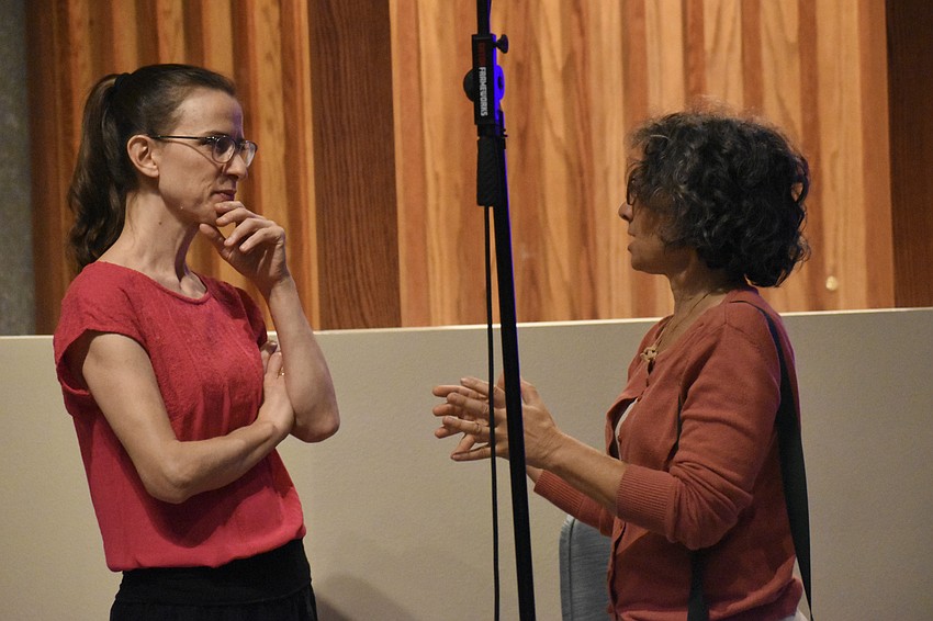 Nadine Trudel talks with Selma Göker Wilson.