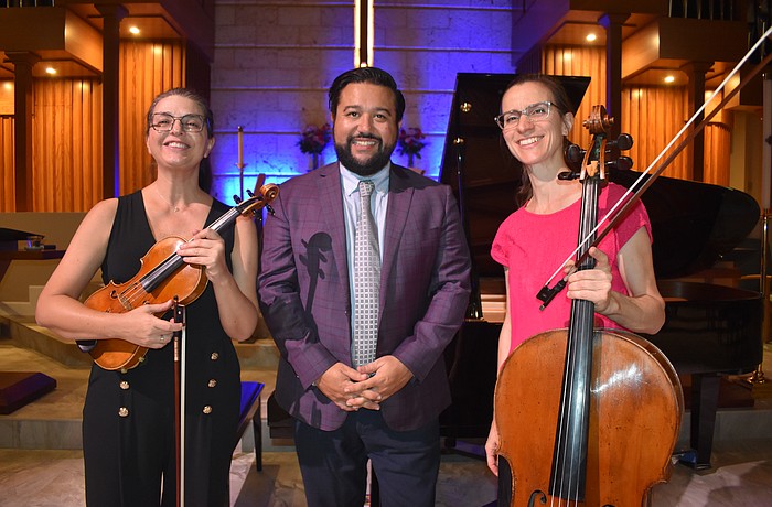 Milene Moreira, Jessé Martins and Nadine Trudel