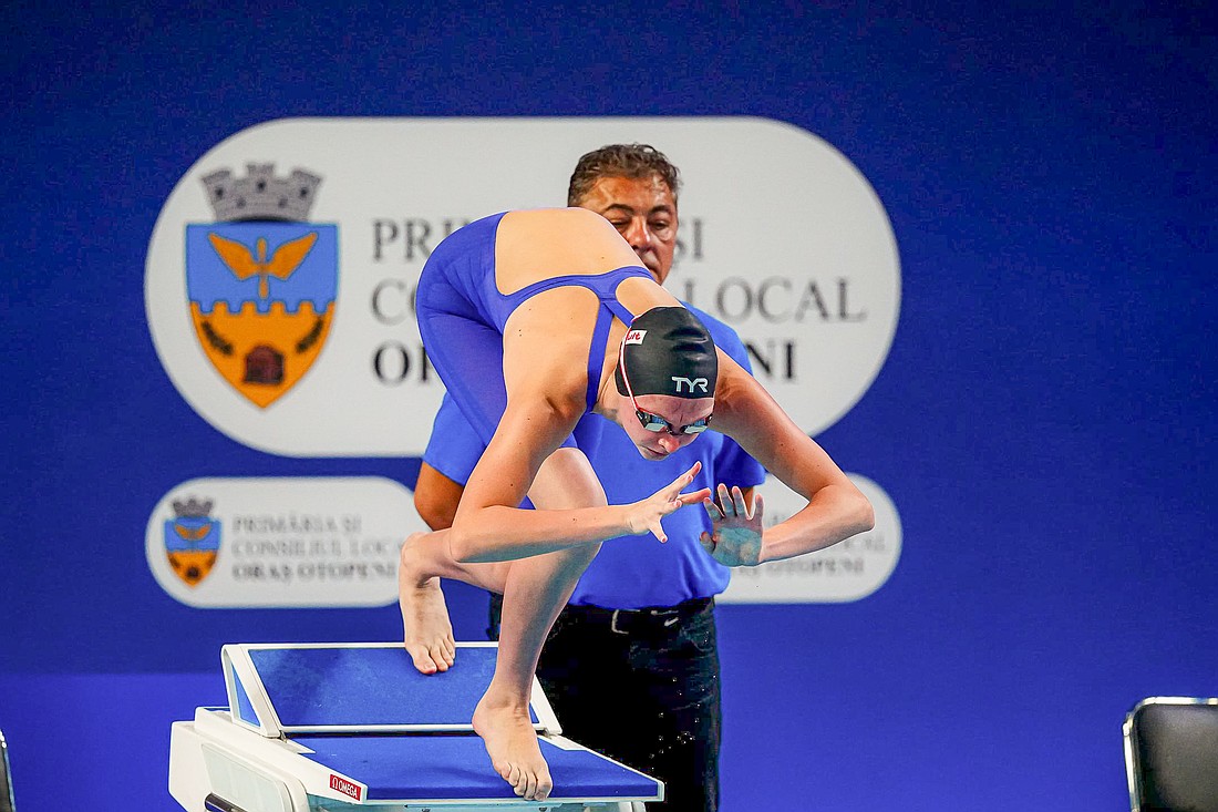 Windermere High’s Rylee Erisman won five gold medals at the 2025 World Aquatics Junior Swimming Championships in Romania.