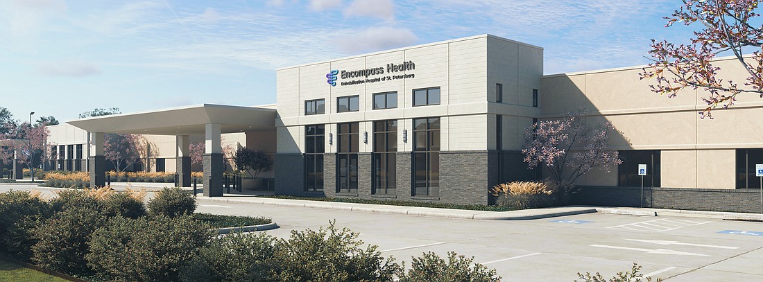 Encompass Health Rehabilitation Hospital of St. Petersburg is expected to open to patients in October 2025.