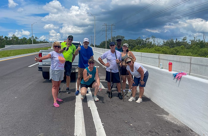 A group of strangers band together Aug. 17 to save seven ducklings from a drainage grate on 44th Avenue East near Lena Road.