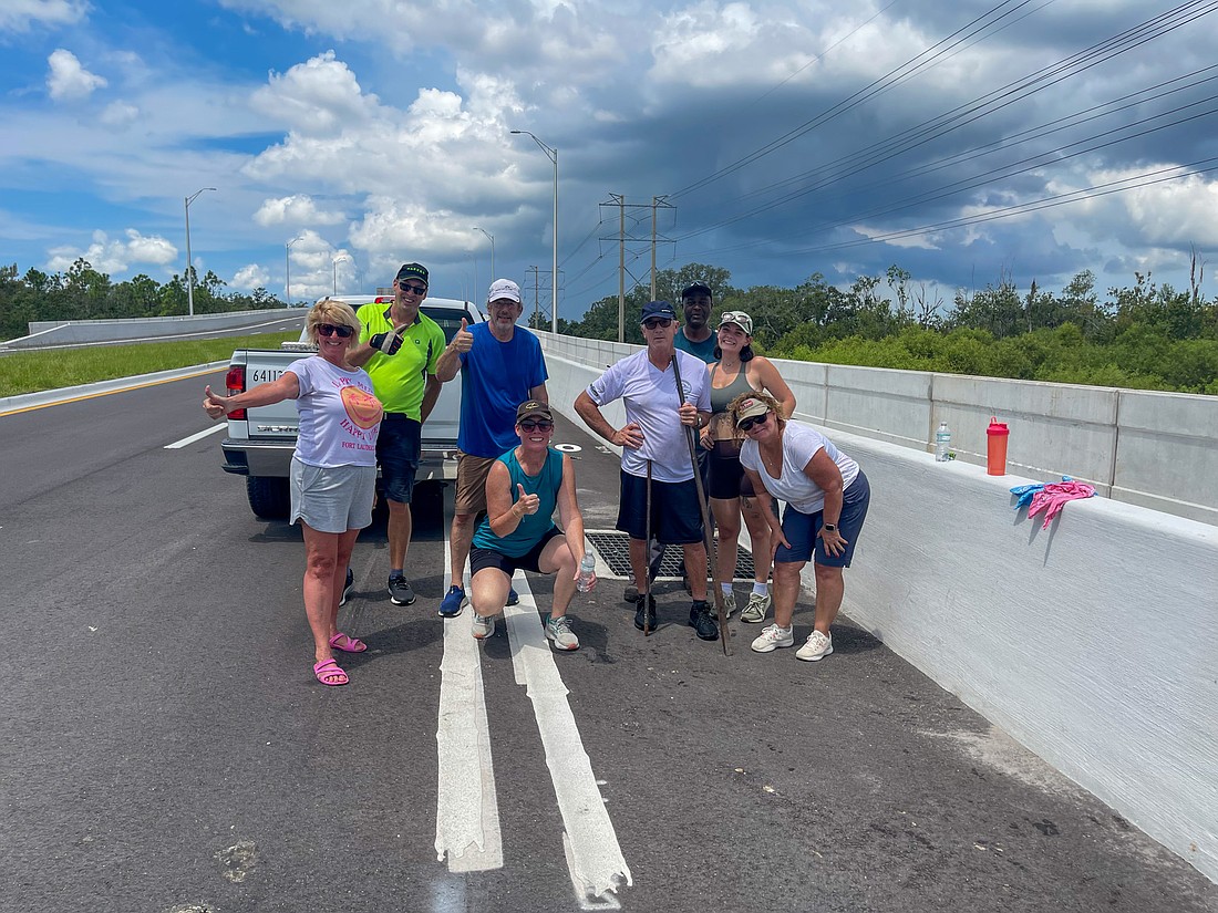 A group of strangers band together Aug. 17 to save seven ducklings from a drainage grate on 44th Avenue East near Lena Road.