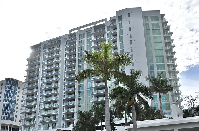 The Unit 901 condominium at 401 Quay Commons was built in 2021 and has three bedrooms, three-and-a-half baths and 3,647 square feet of living area.