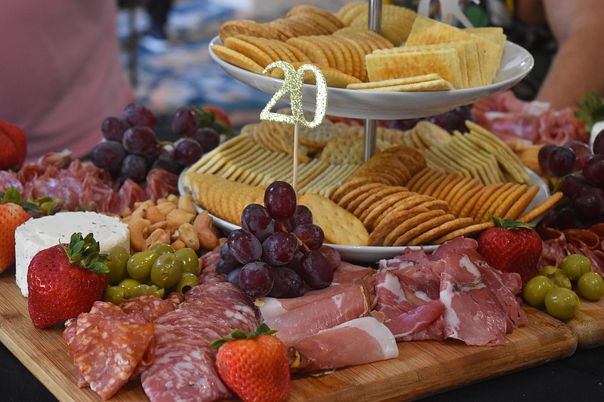 The Windsor of Lakewood Ranch residents, guests and staff members were able to enjoy buffet style appetizers during the 20th anniversary celebration on Sept. 2.