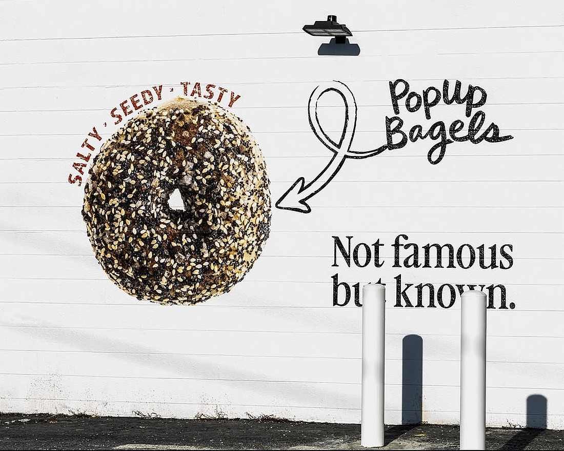 PopUp Bagels is set to open Sep. 5 on Kennedy Boulevard in Tampa.