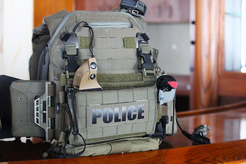 Demolition experts set off a series of progressively stronger charges at a training hosted by the Bird Key Yacht Club on Sept. 5.