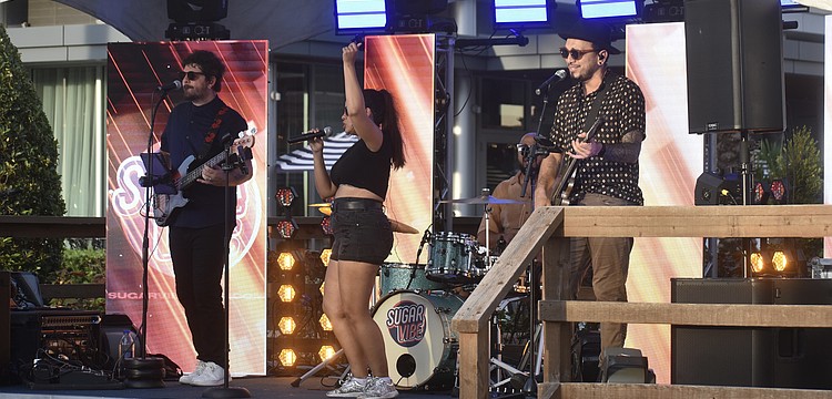 Sugar Vibe performs at The Green at UTC Sept. 4 for the monthly music series, UTC Live on the Green.