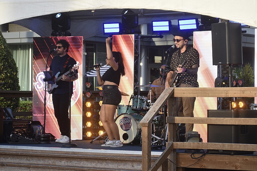 Sugar Vibe performs at The Green at UTC Sept. 4 for the monthly music series, UTC Live on the Green.