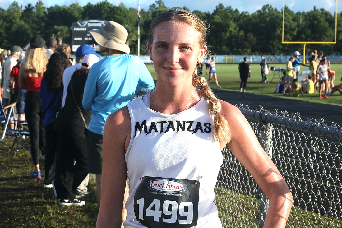 Matanzas sophomore Peyton Cerasi. File photo by Brent Woronoff