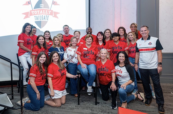 The Girls Inc. Totally Tailgate team