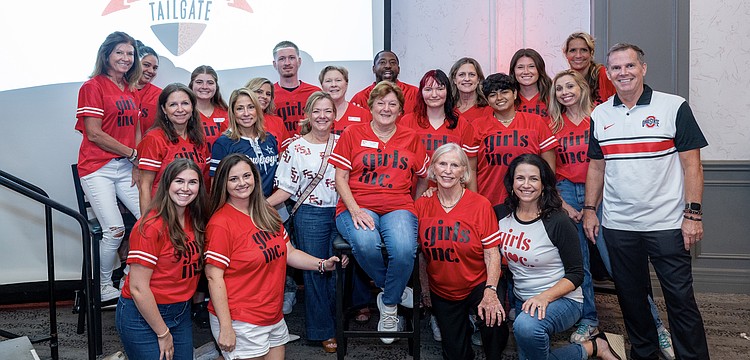 The Girls Inc. Totally Tailgate team