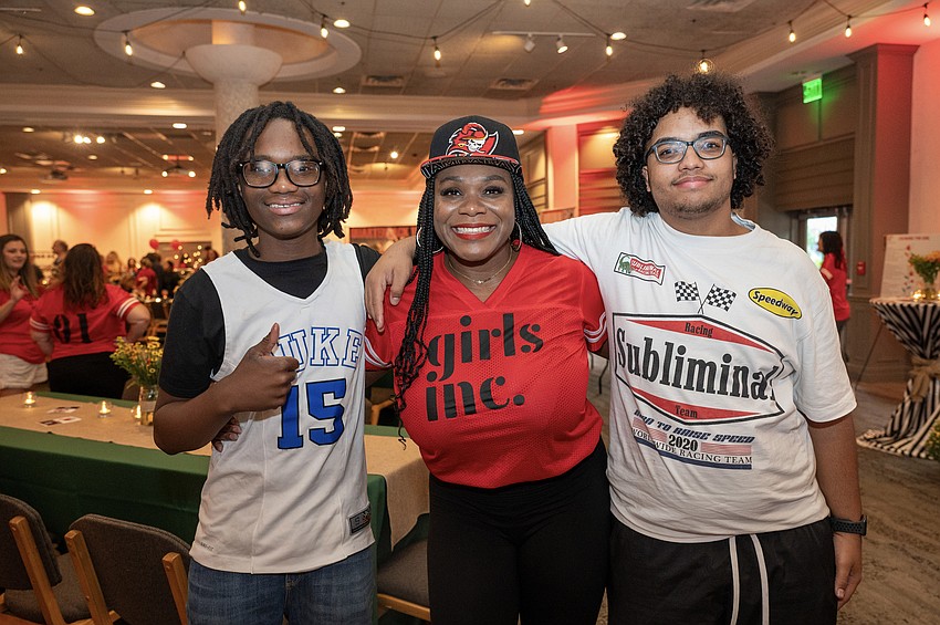 Kymani Caines, Shantel Norman and Kaleb Caines