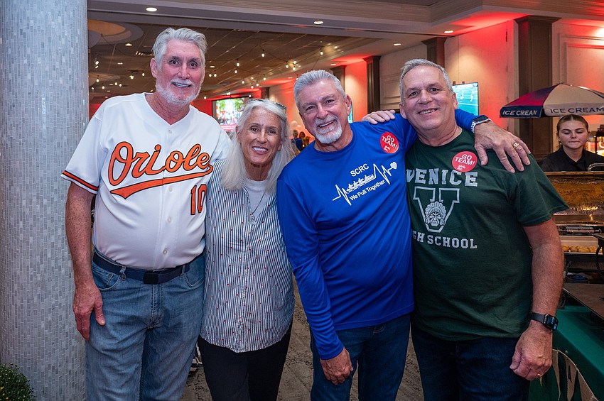 Jon Thaxton, Dru Greene, Tom Edwards and Nick Cialleo