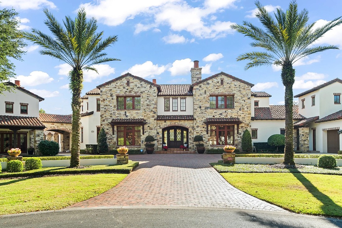The home at 5271 Isleworth Country Club Drive, Windermere, sold Sept. 5, for $8,500,000. This home sits on a 1.17-acre lot originally hand-selected by golf legend Arnold Palmer. It features views of both the first and 10th holes. The sellers were represented by Monica Lochmandy Isleworth Realty LLC.