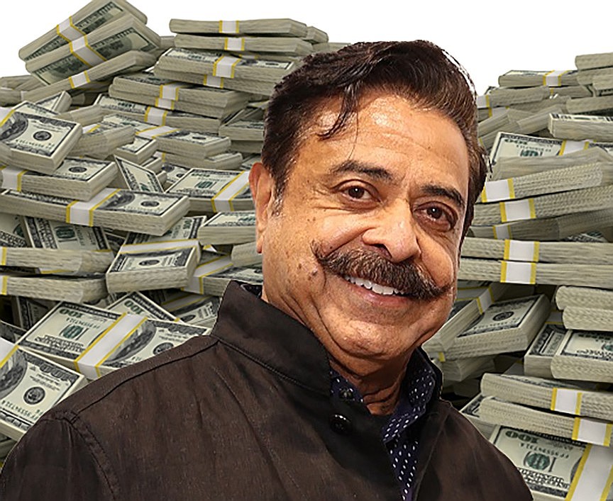 Shad Khan’s wealth grew to $14.3 billion, according to Forbes.
